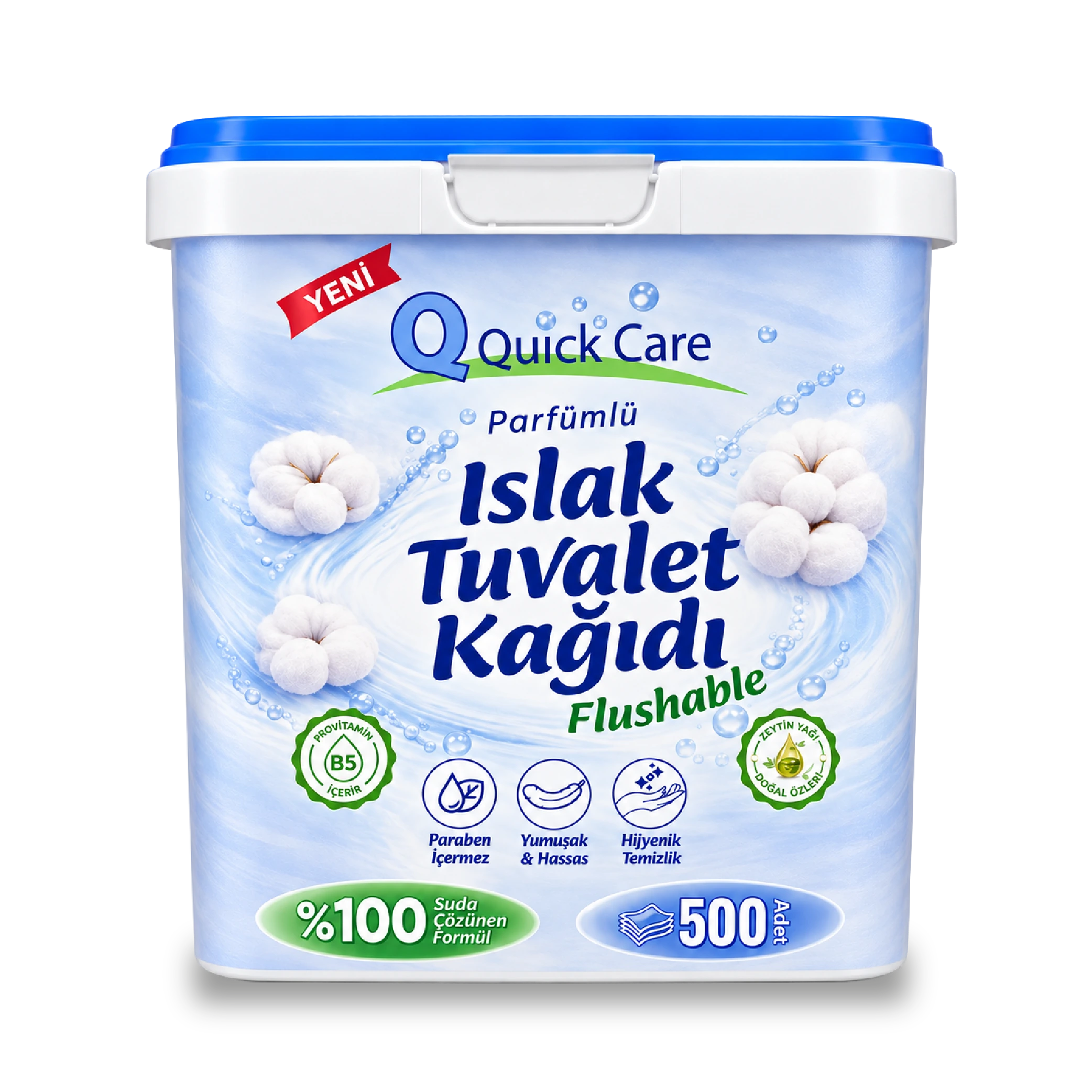 Quickcare Islak Tuvalet Kağıdı