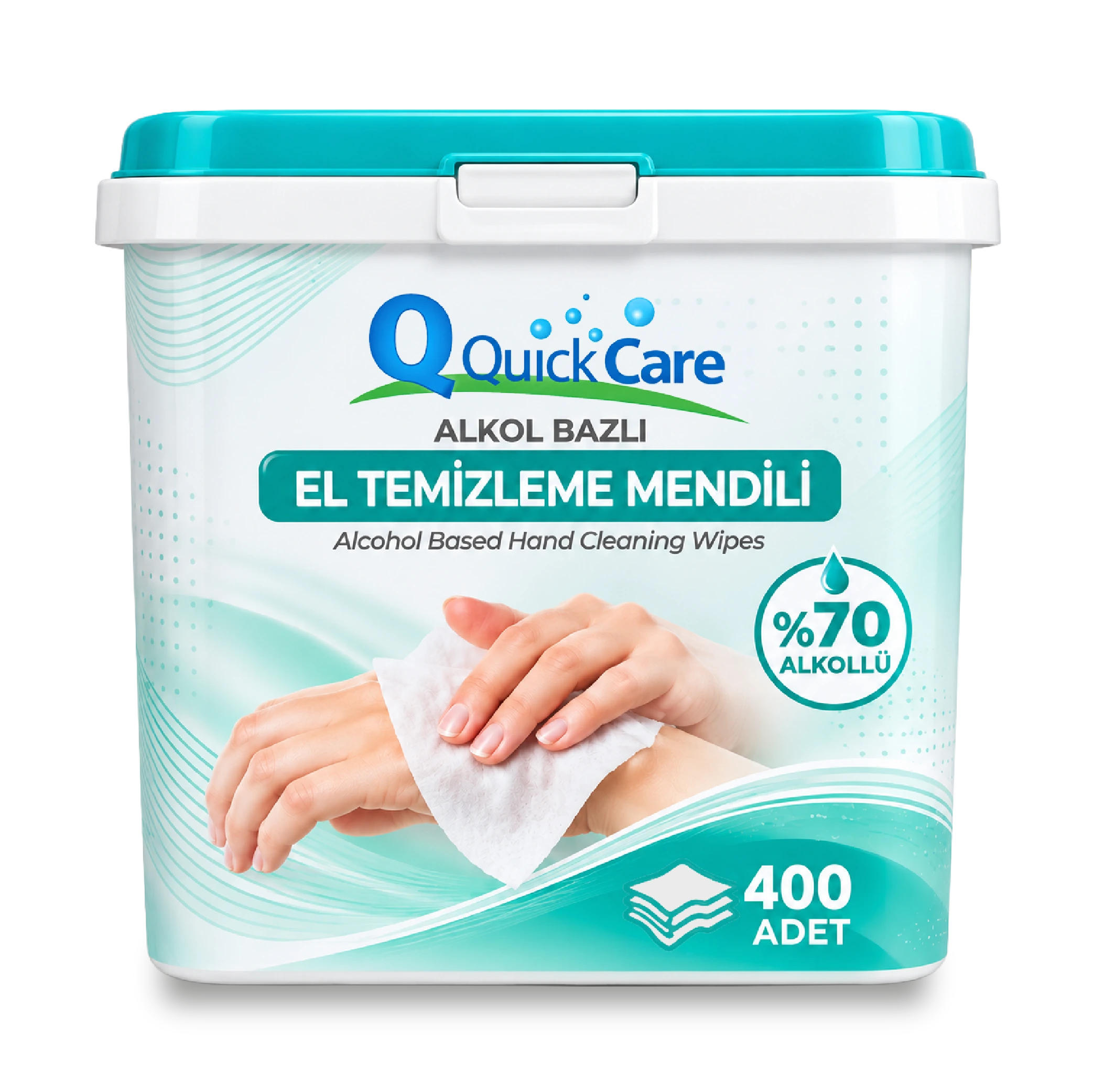 Quickcare Alkol Bazlı El Mendili